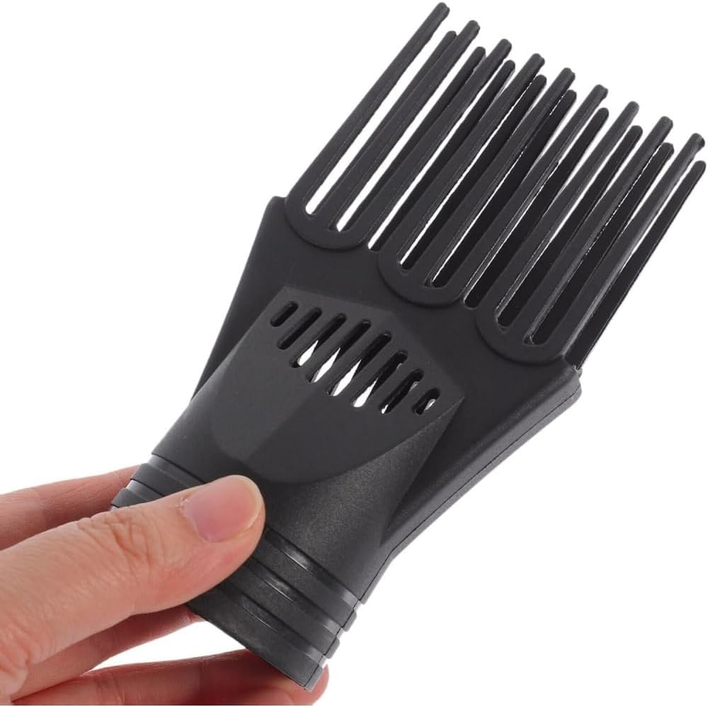 Hair Dryer Diffuser Cover Comb Attachment Nozzle Professional Universal Hairdresser Smoothing Detangling Fine Wind Blow Curly Hair Blow Dryer Comb Attachment Mute Tools image number 1