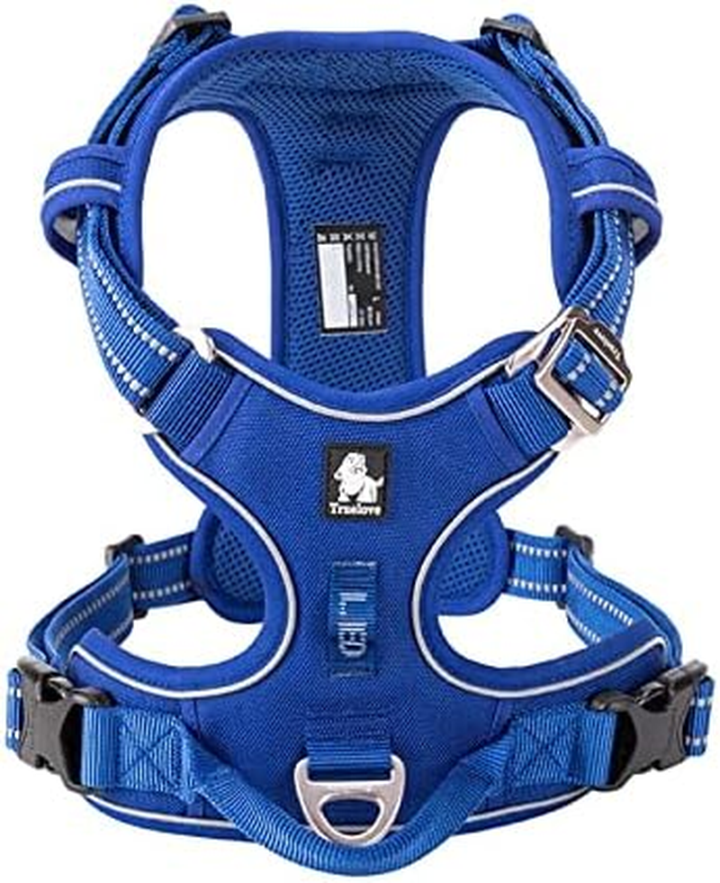 True Love No Pull Dog Harness, Medium, Royal Blue image number 2