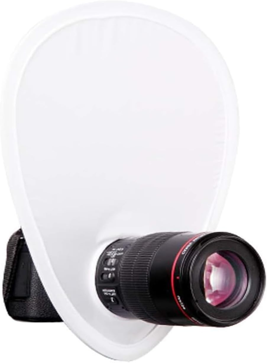 Flash Diffuser Light Softbox Folding Diffuser Reflector Portable Universal Flash Torch Softbox Photo Studio Shooting Camera image number 4