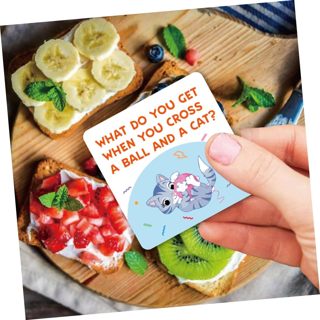 60Pcs Notes for Kids Cartoon Joke Cards for School Lunch Boxes Fun Motivational and Inspirational Lunch Box Cards for Parties and Picnics image number 5