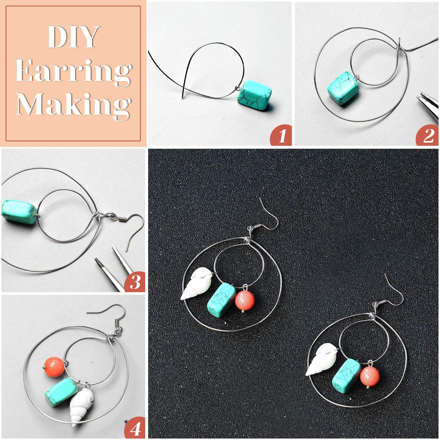 18 Gauge Aluminum Craft Wire Jewelry Making, 328 FT Metal Wire Armature Bendable Wire for Bonsai Trees, Sculpting, DIY Crafts Beading Floral (Silver, 1 Mm Thickness) image number 7