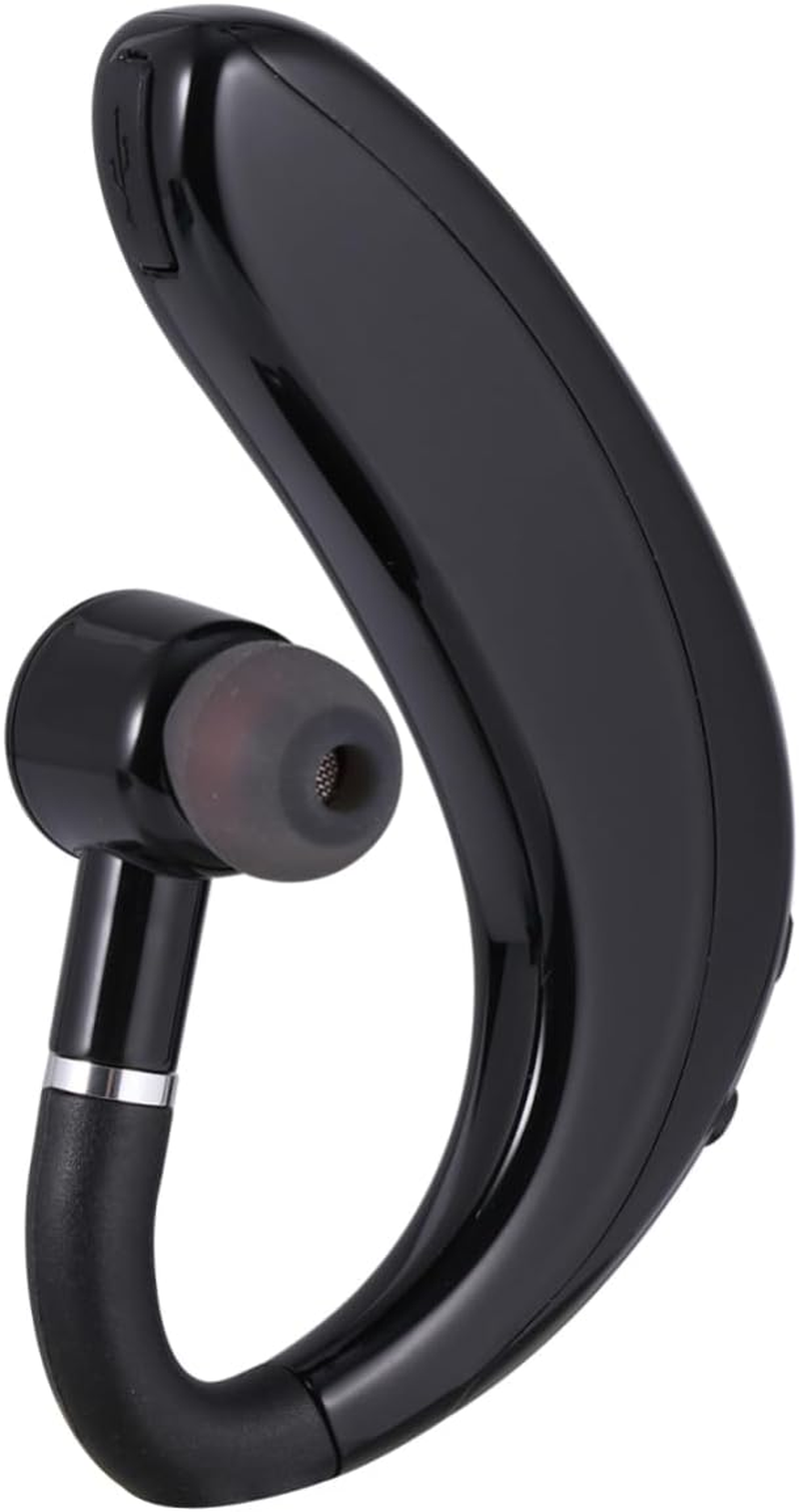 FUNNETOYU Wireless Earphone Single-Side Earbud with Long Battery Life for Driving and Workout, Wireless Earpiece in Sleek Black, Business Wearable Wireless Headset image number 2