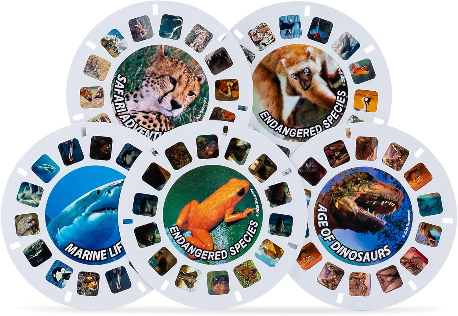 Classic View Master Deluxe Edition with Discovery Kids Reels (Metallic Viewer, Storage Case, and 5 Reels Included) - Amazon Exclusive image number 3