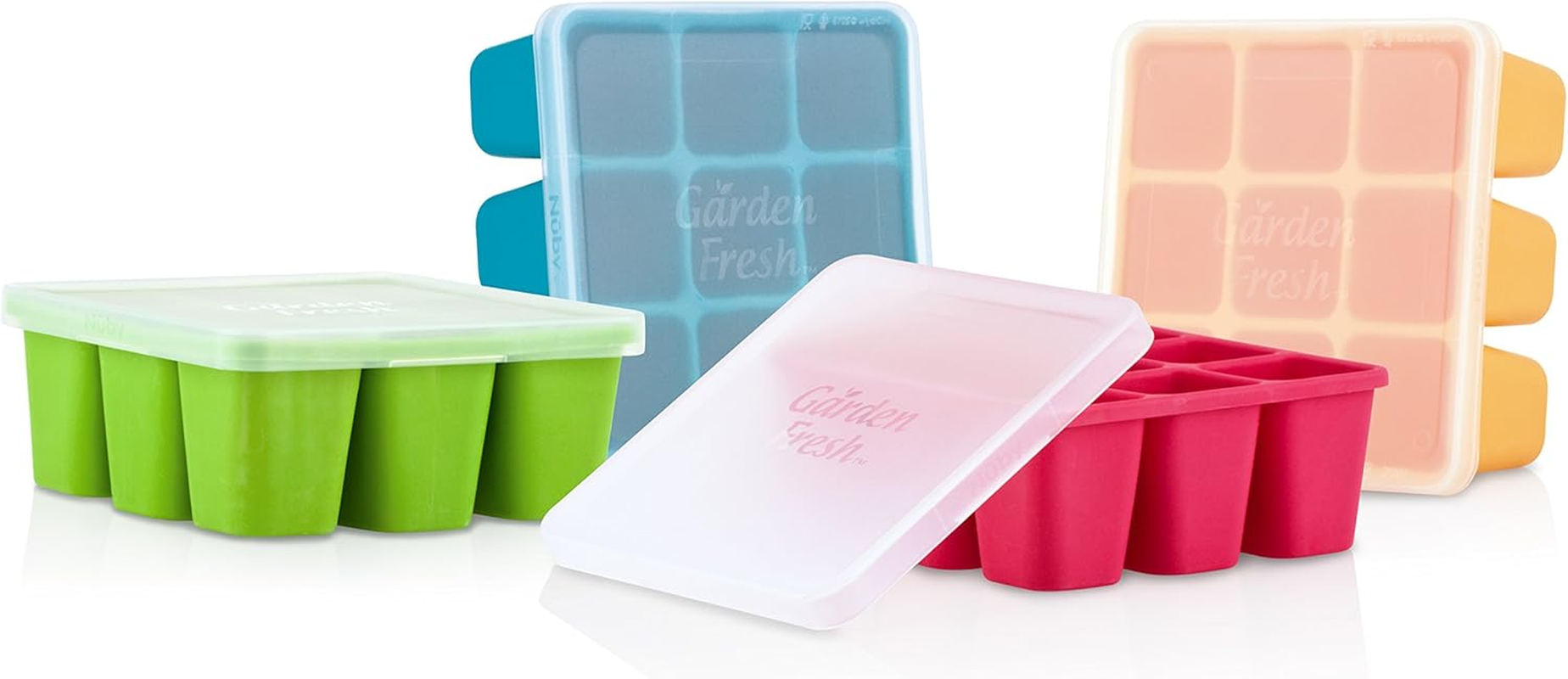 Nuby Garden Fresh Freezer Tray image number 4