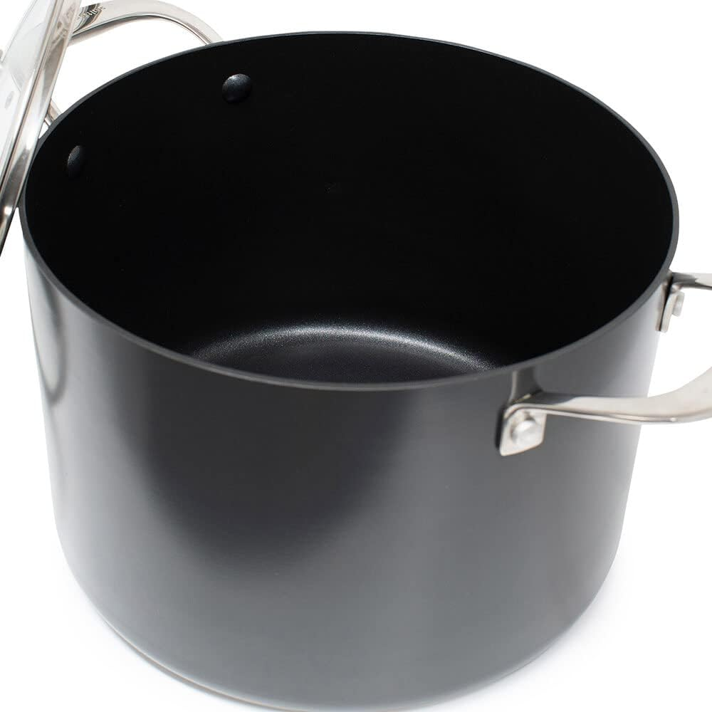 Salt&Pepper Re-Lite Stock Pot with Glass Lid 24Cm - Kitchen Gifts Saucepans