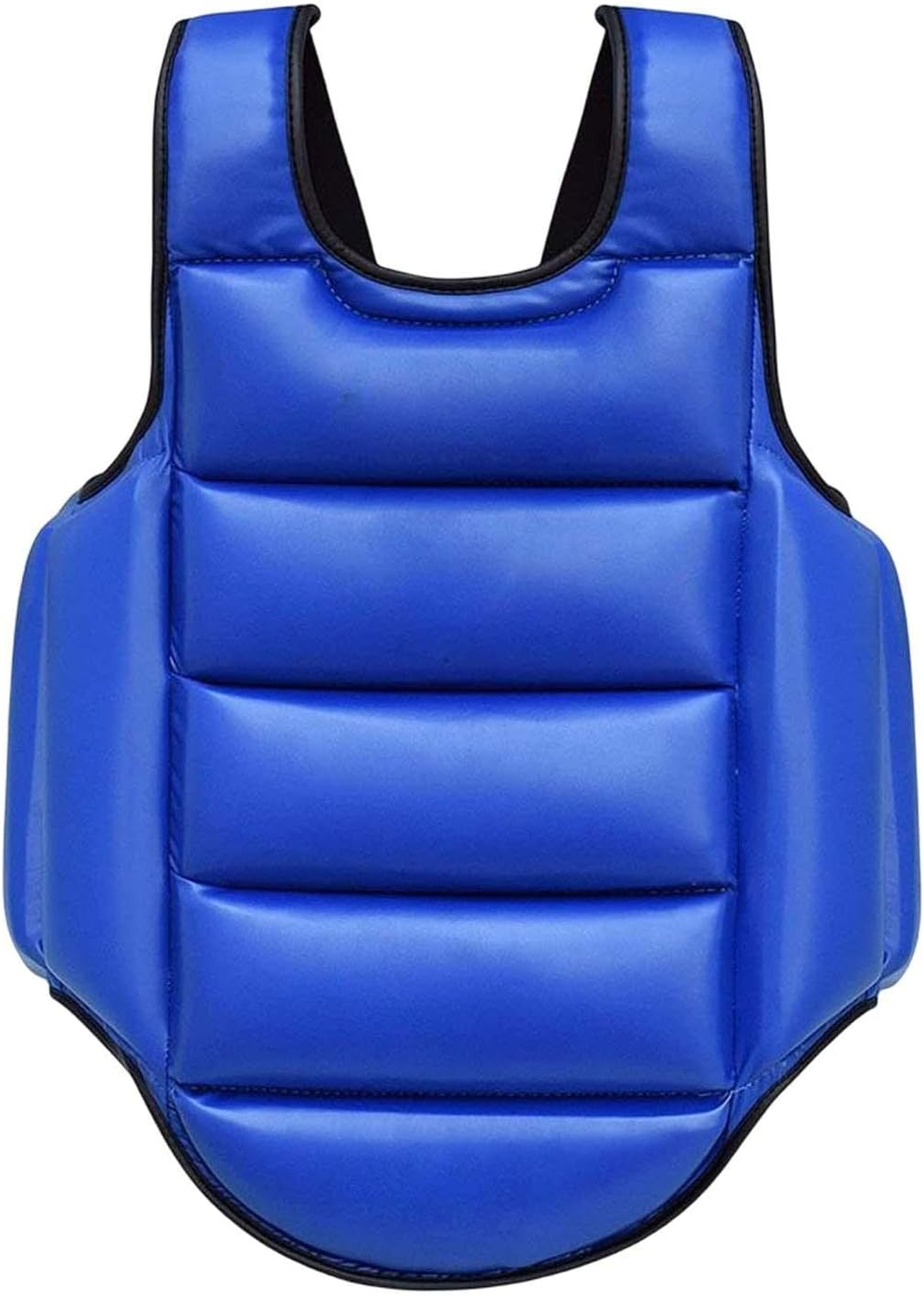 Reversible Karate Guard Chest Protector Body Boxing Rib Shield Armour Protection Pad MMA Taekwondo Protector Vest for Women Men Kids Sanda