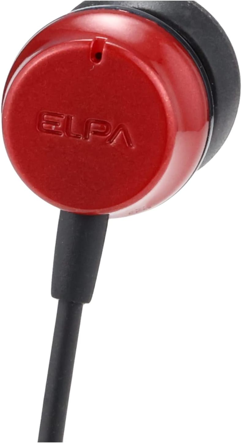 Elpa AS-EM02N(WR) Earphones for Earlis, Microphone Separated Type image number 4