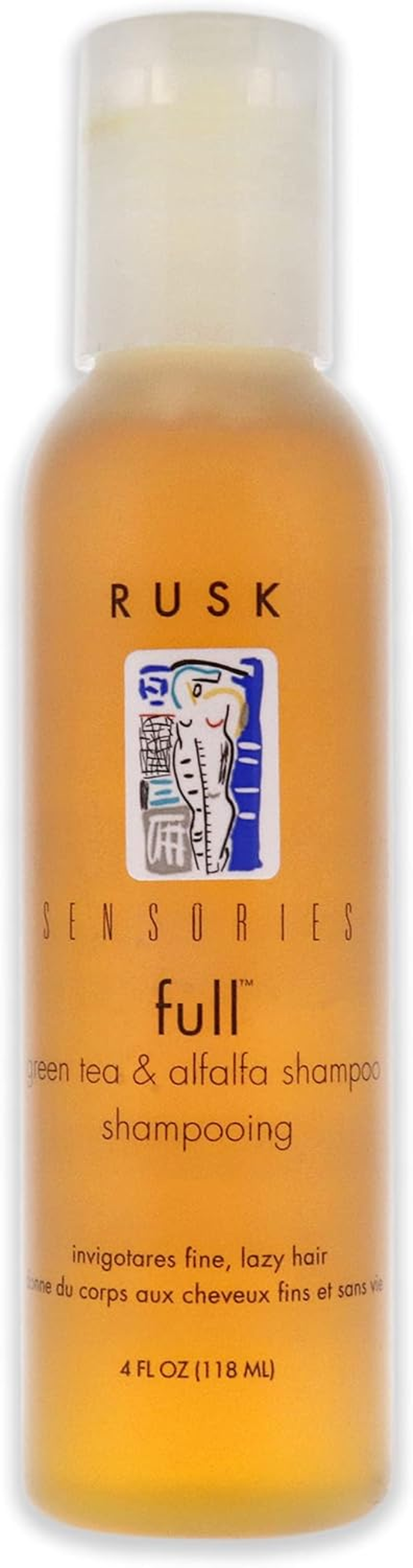 Rusk Sensories Full Green Tea Alfalfa Shampoo by Rusk for Unisex - 4 Oz Shampoo, 118.3 Millilitre image number 2