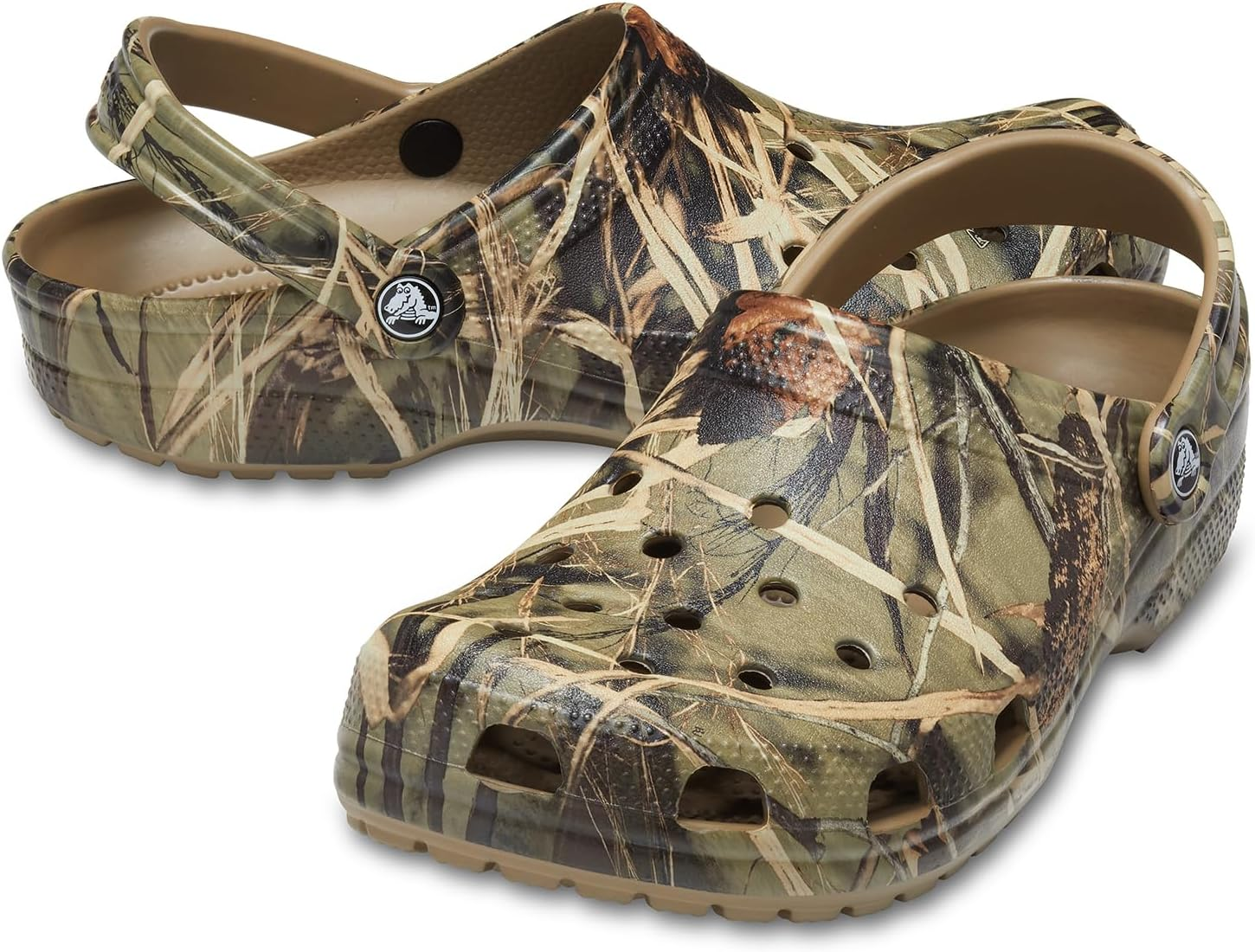 Crocs Unisex Adult Classic Realtree Camo Clog image number 1