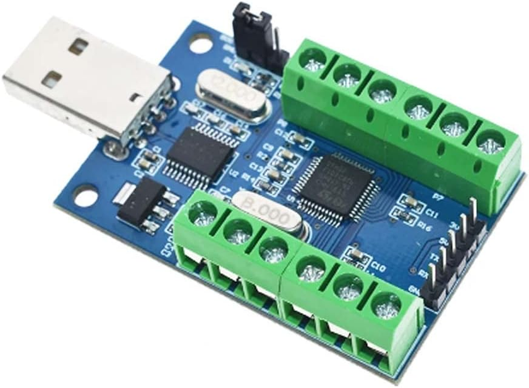 STM32F103C8T6 USB Interface 10 Channel 12Bit AD Sampling Data Acquisition STM32 UART Communication ADC Module