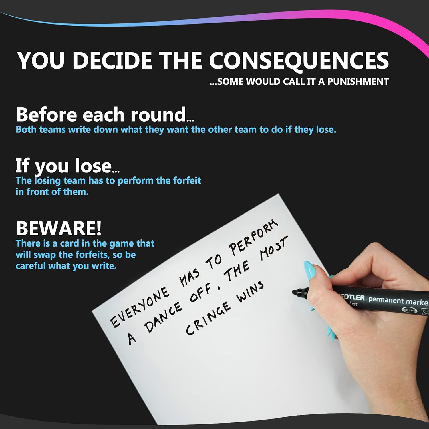 The Outrageous Birthday Card Game | Adult Games for Birthdays | Party Games | Birthday Gifts for Women & Men, Party Gift Ideas for Him or Her, Boyfriend and Girlfriend | Fun Card Games for Adults image number 6