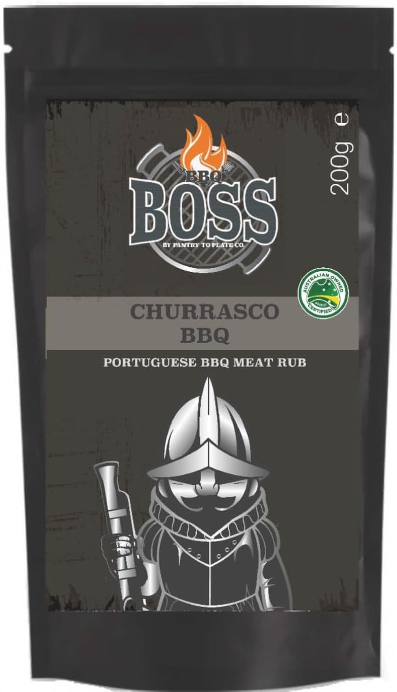 BBQ BOSS Churrasco Portuguese Meat Rub Pouch