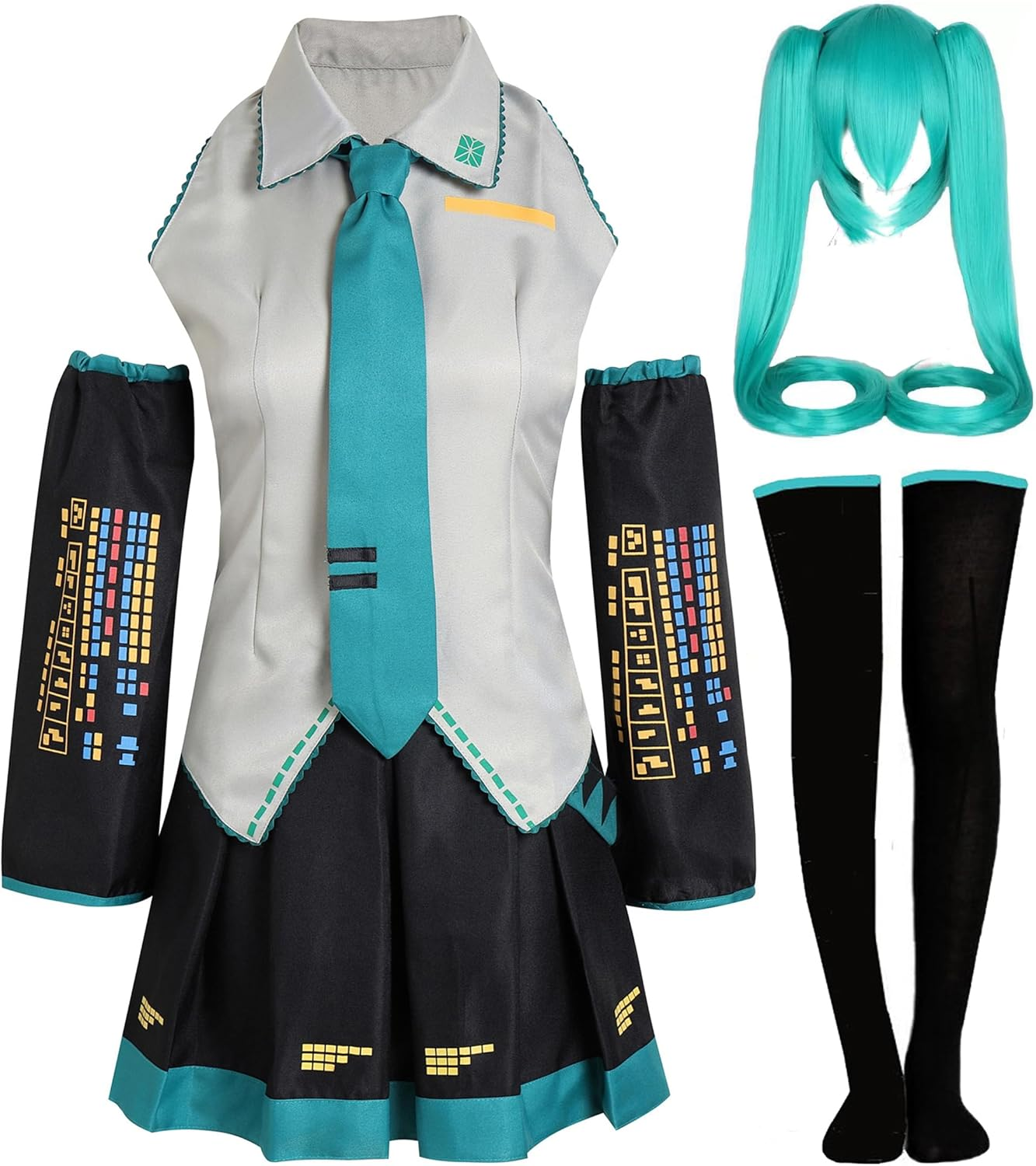 Anime Cosplay Costume Outfit Top Skirt Full Set Women Halloween Costume