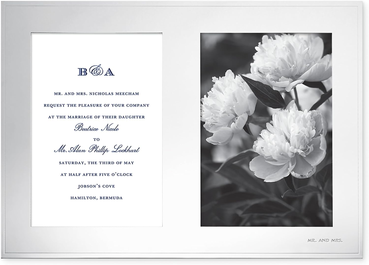 Kate Spade New York KS Darling Point Frame, One Size, Silver image number 2