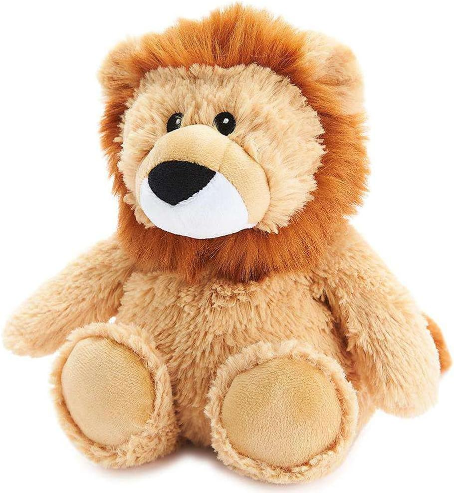 Intelex Cozy Microwavable Heatable Plush, Lion by Intelex