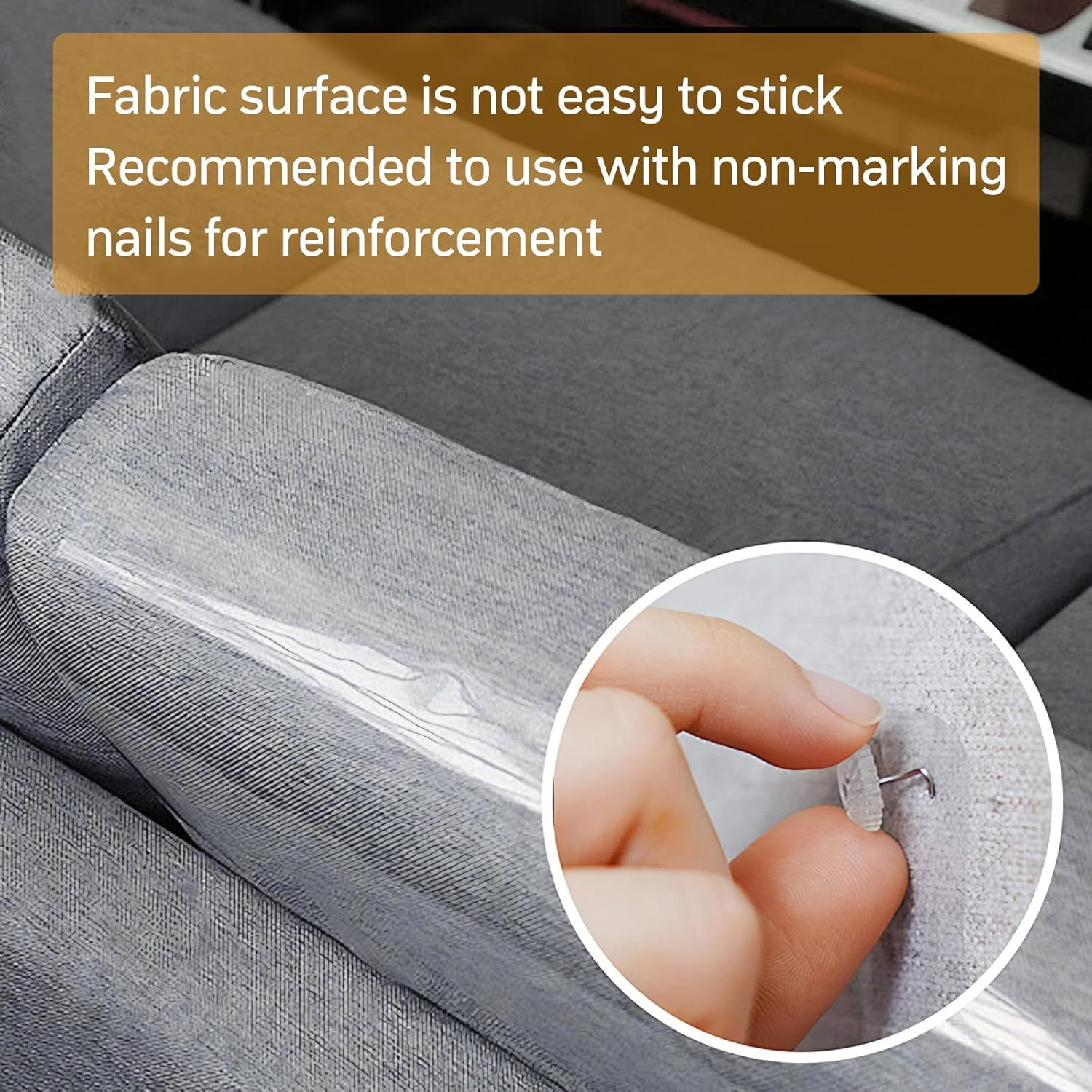 Cat Scratch Protection Film, Scratch Protection Film, Sofa Cat, Pack of 12, Self-Adhesive Scratch Protection Film, Transparent, Stop Cats Scratching, Scratch Protection for Sofa, Wall, Door And image number 6