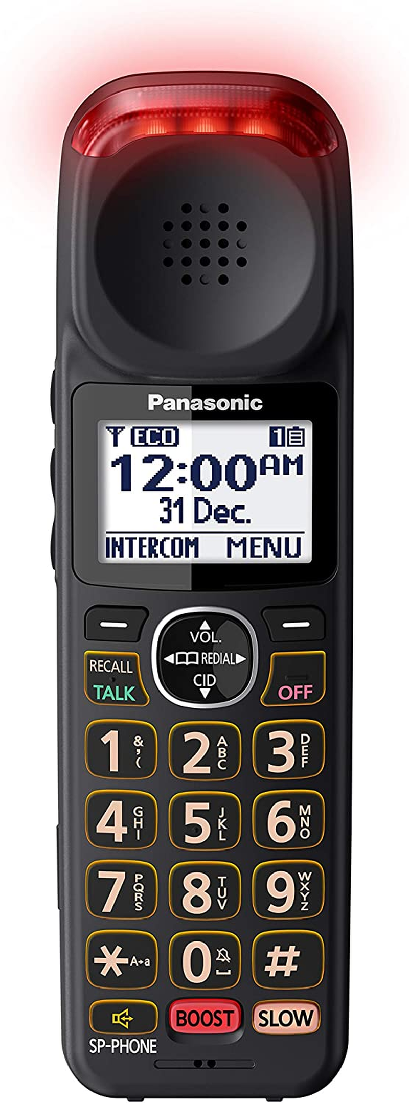 Panasonic Additional Cordless Handset for Panasonic KX-TGM420AZB or KX-TGM422AZ DECT Digital Cordless Phone Series (KX-TGMA44AZB)