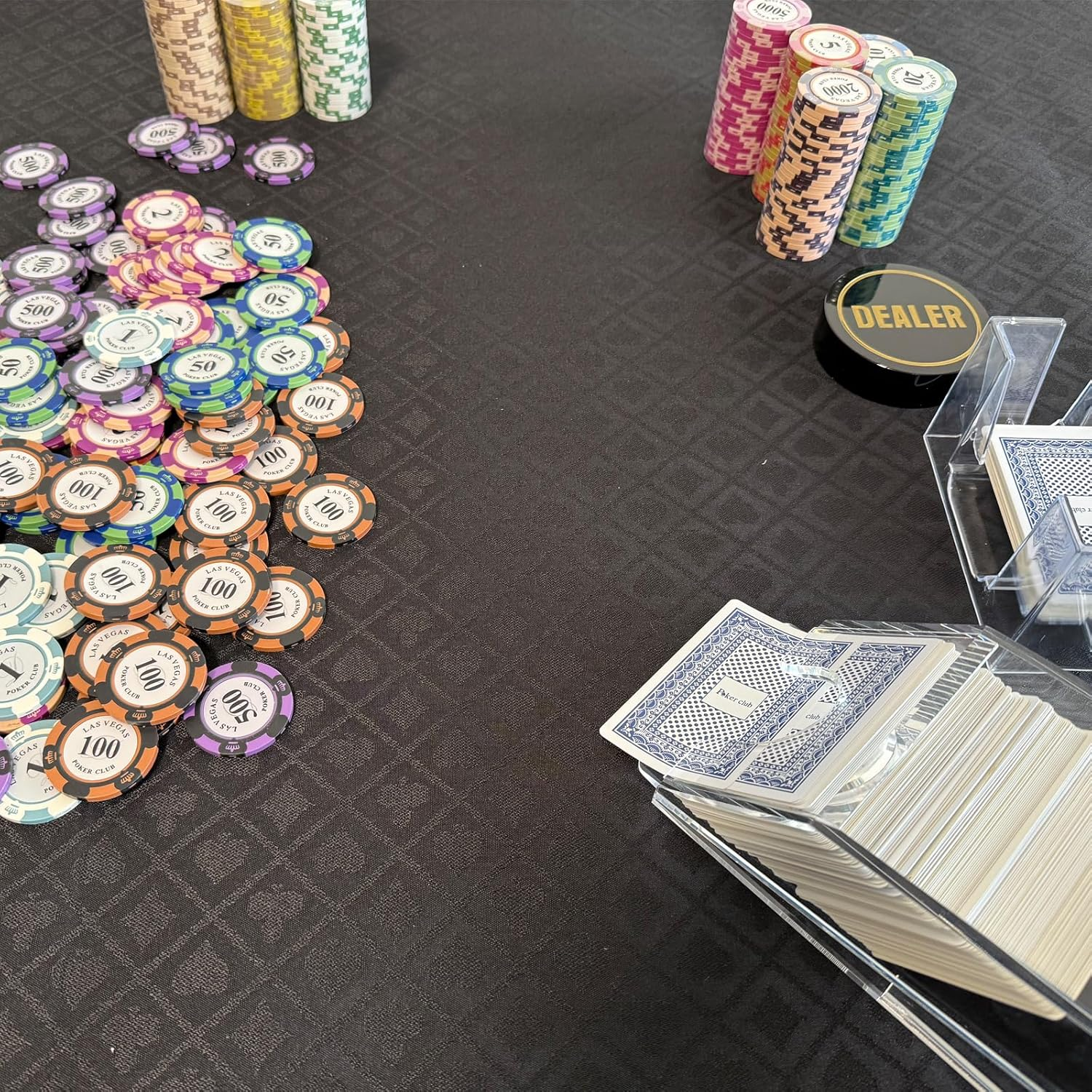 YH Poker 108X60Inch Section of Suited Poker Table Speed Cloth