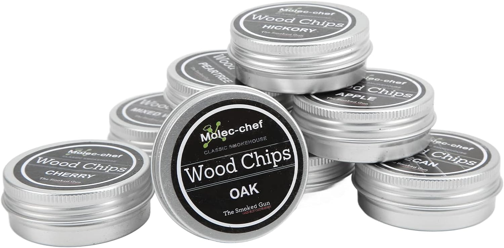 Wood Chips for Smoking Variety Pack - Wood Chips for Grill - 8 Flavors - Great for Smoking Beef, Pork, Chicken, Fish - Ideal for Cocktails and Whisky image number 3