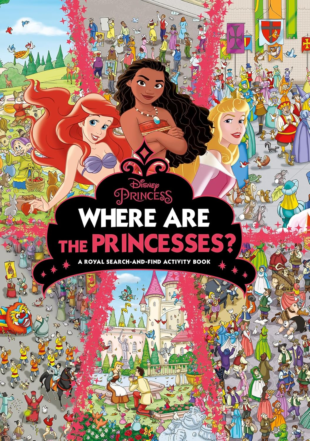 Where Are the Princesses? a Royal Search-And-Find Activity Book (Disney Princess) image number 4