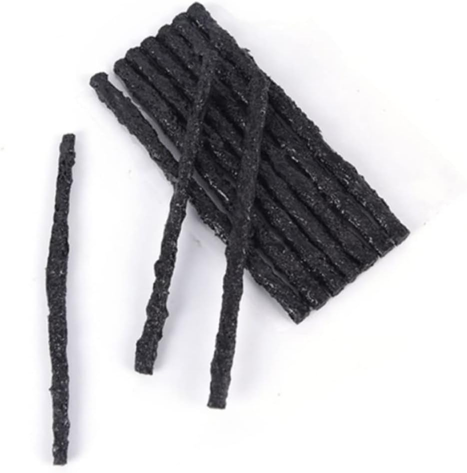 Ipetboom 100Pcs Car Tire Seal Strip Tubeless Repair Tape 100X3.5Mm Black Automotive Wheel Tire Puncture Repair Tool Suitable for in Australia image number 3