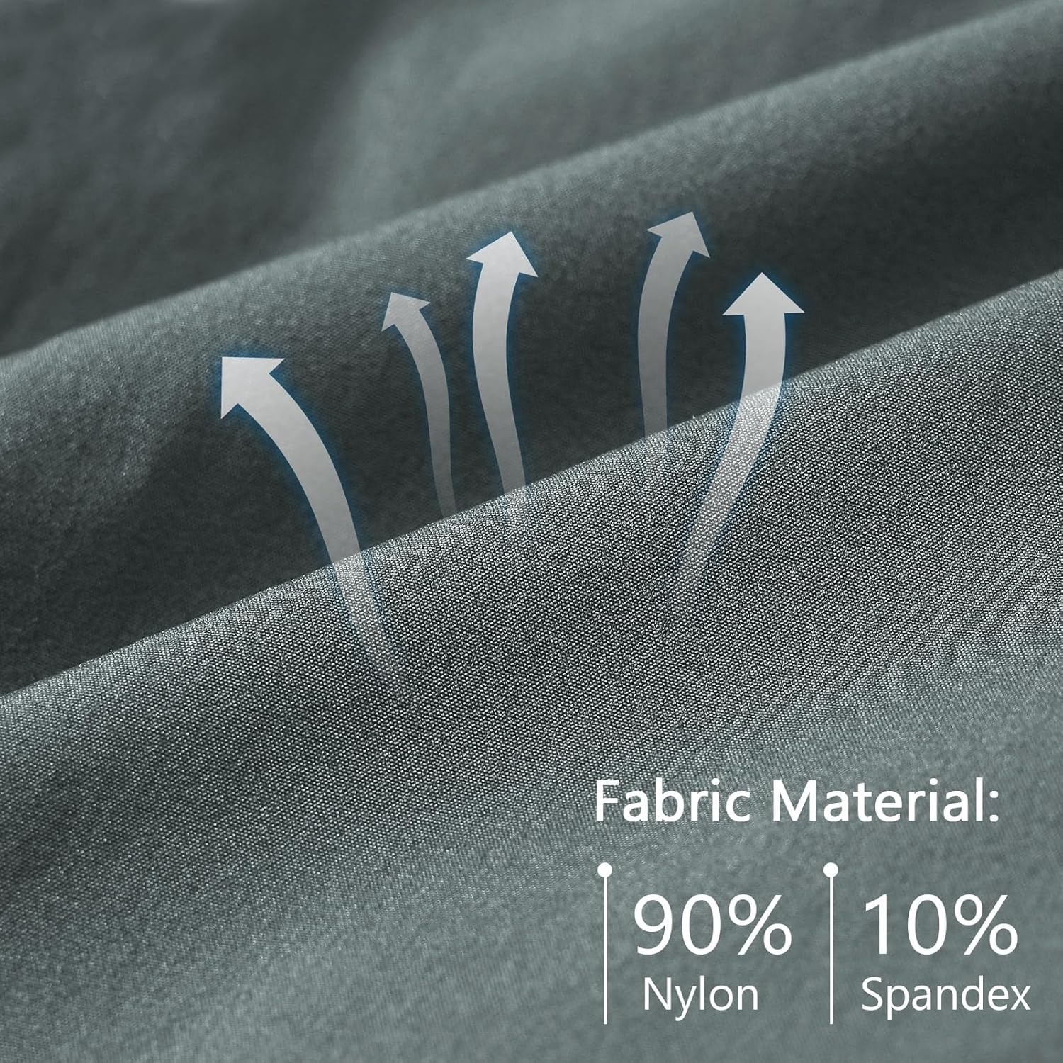 Queday Mens 2 in 1 Running Shorts with Liner 7 Inch Quick Dry Gym Athletic Workout Shorts with 2 Side Pockets with Zipper Back Pocket Inner Pocket image number 6