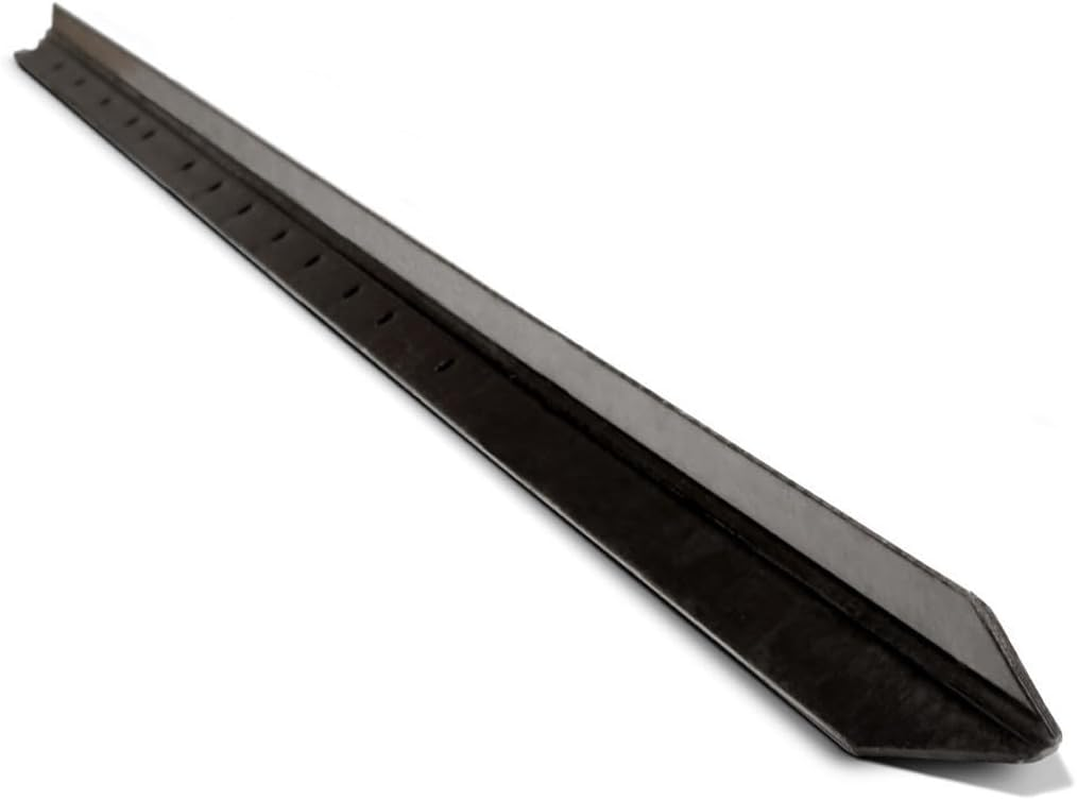 L&N Group Star Picket Posts, Galvanised Steel Fence Posts, Black, Multiple Lengths 450Mm-2400Mm, 10 Pack (1350Mm)