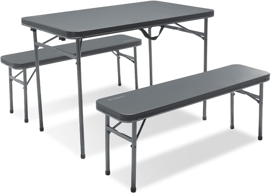 Oztrail Ironside Recreation Picnic Table 3-Pieces Set