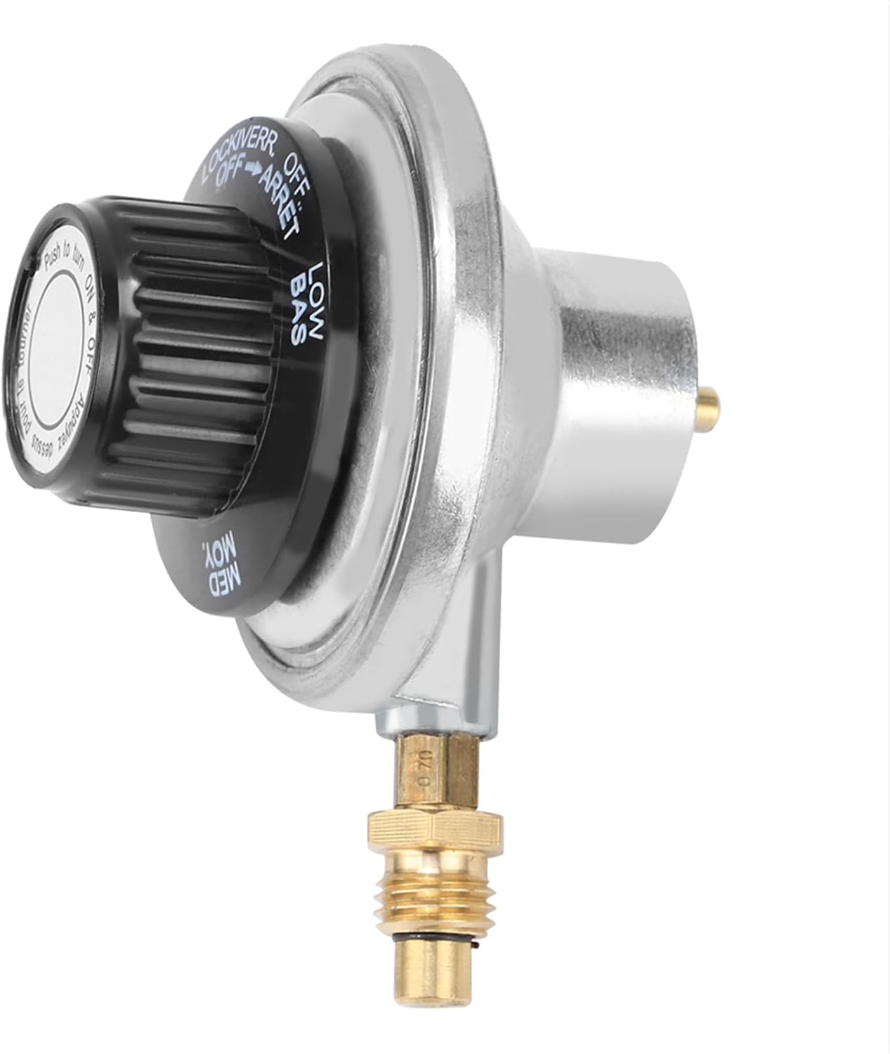 Fdit Zinc Alloy Adjustable Pressure Regulator 1"-20UNF Gas Low-Pressure Control Valve Adjustable Gas Regulator Low-Pressure image number 1