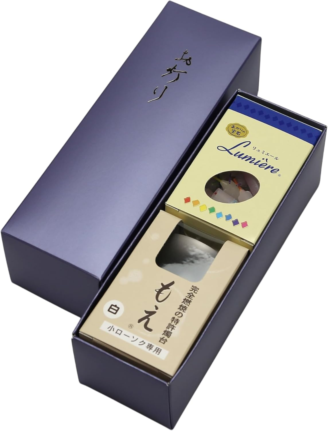 Japan Japan 300-44 Lumiere Light Set, Small Box, Moe, Made in Tokai Wax, 2 Pieces, Made in Japan