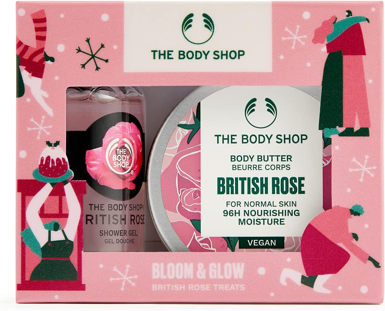 The Body Shop Bloom & Glow British Rose TREATS image number 3