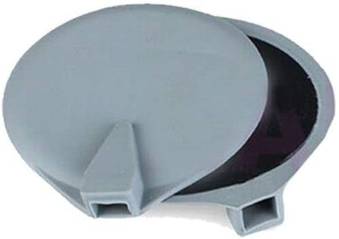 2PCS Premium Reusable Silicone Rubber Electrode Pads (Pin Type) 6.5Cm Patches 2Mm Pin for Sensitive Skin Allergy TENS Machine Unit Electrotherapy Electronic Nerve & Muscle Stimulator image number 1