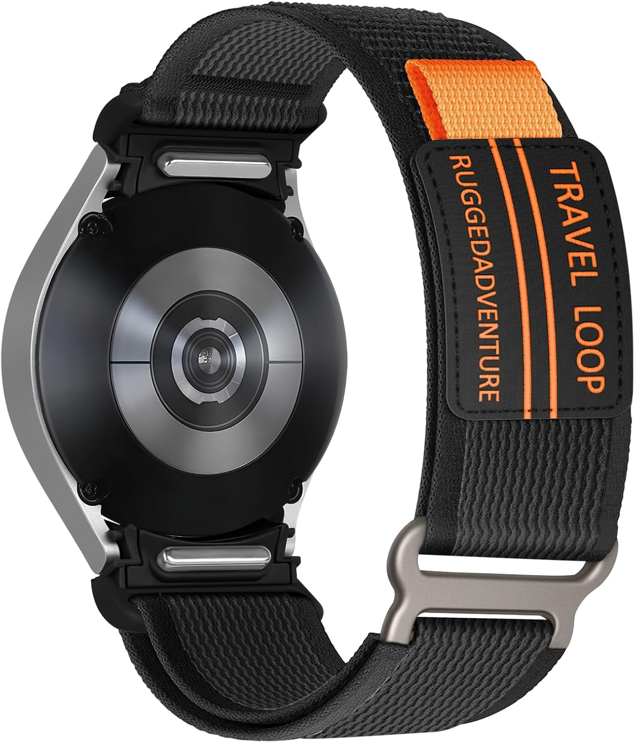 Trail Loop for Samsung Galaxy Watch 7/6/5/4 40Mm 44Mm Women Men, One Click Rugged Sport Band Soft Nylon Wristband for Galaxy Watch 6 Classic 43Mm 47Mm/Fe/5 Pro 45Mm/4 Classic 42Mm 46Mm