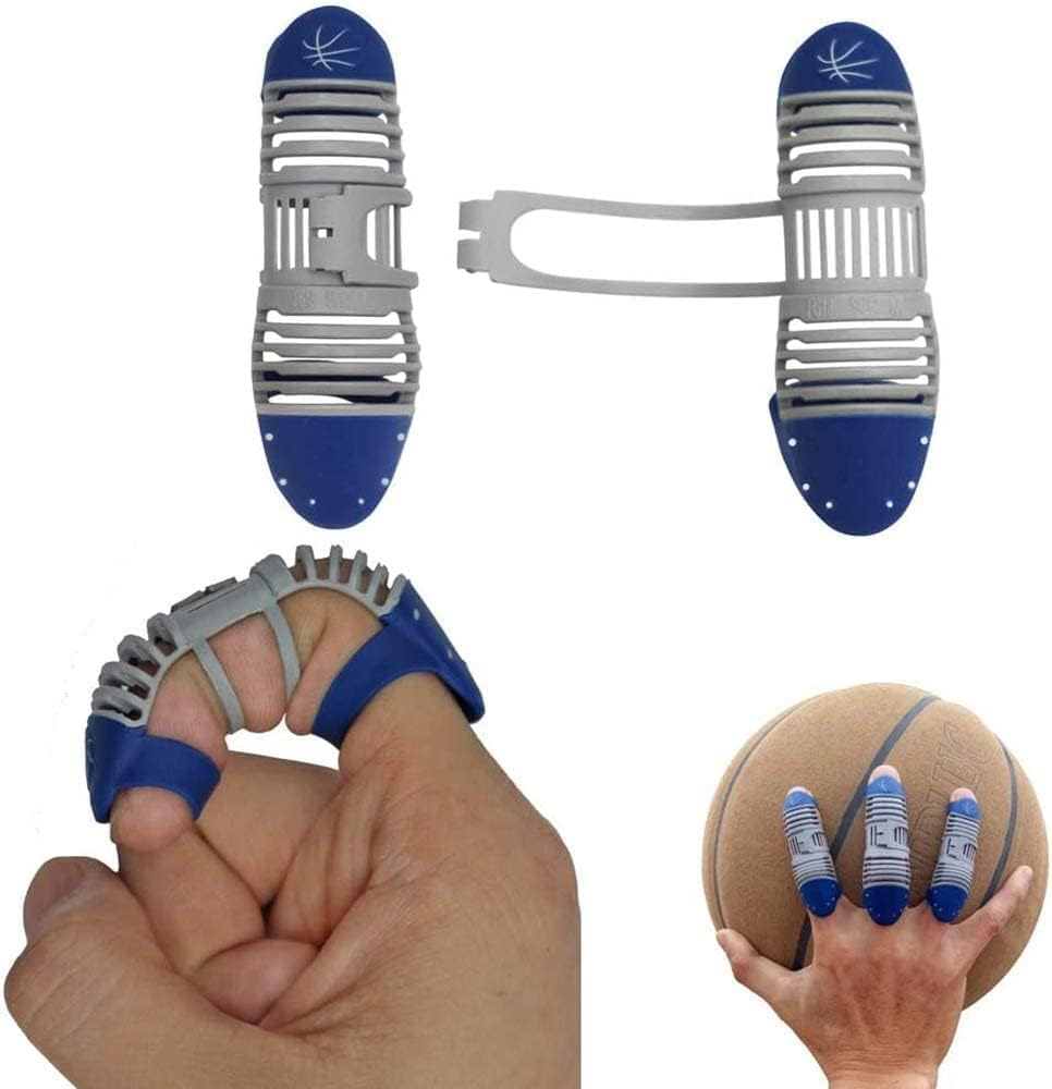 Trigger Finger Splint Brace for Middle,Ring,Index,Pinky (2 Pcs,M/L),Sports Finger Guard,Full Supports,Work Well for Fingers Arthritis Pain,Boldly Pull the Rubber at Both Ends to Adjust the Size
