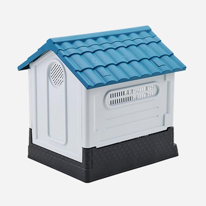 Outdoor Indoor Dog Kennel Plastic Puppy Pet House Weatherproof Large image number 2