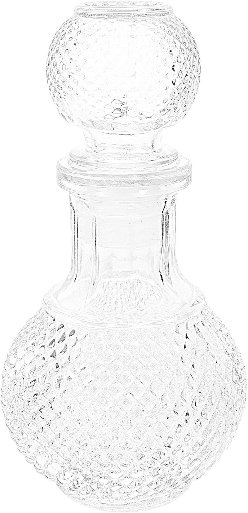 Gatuida Creative Thickened Glass Liquor Decanter 250Ml Earth-Shaped Wine Bottle for Whiskey and Cocktail Serving, Decorative Glass Liquor Dispenser for Home Bar Use image number 2