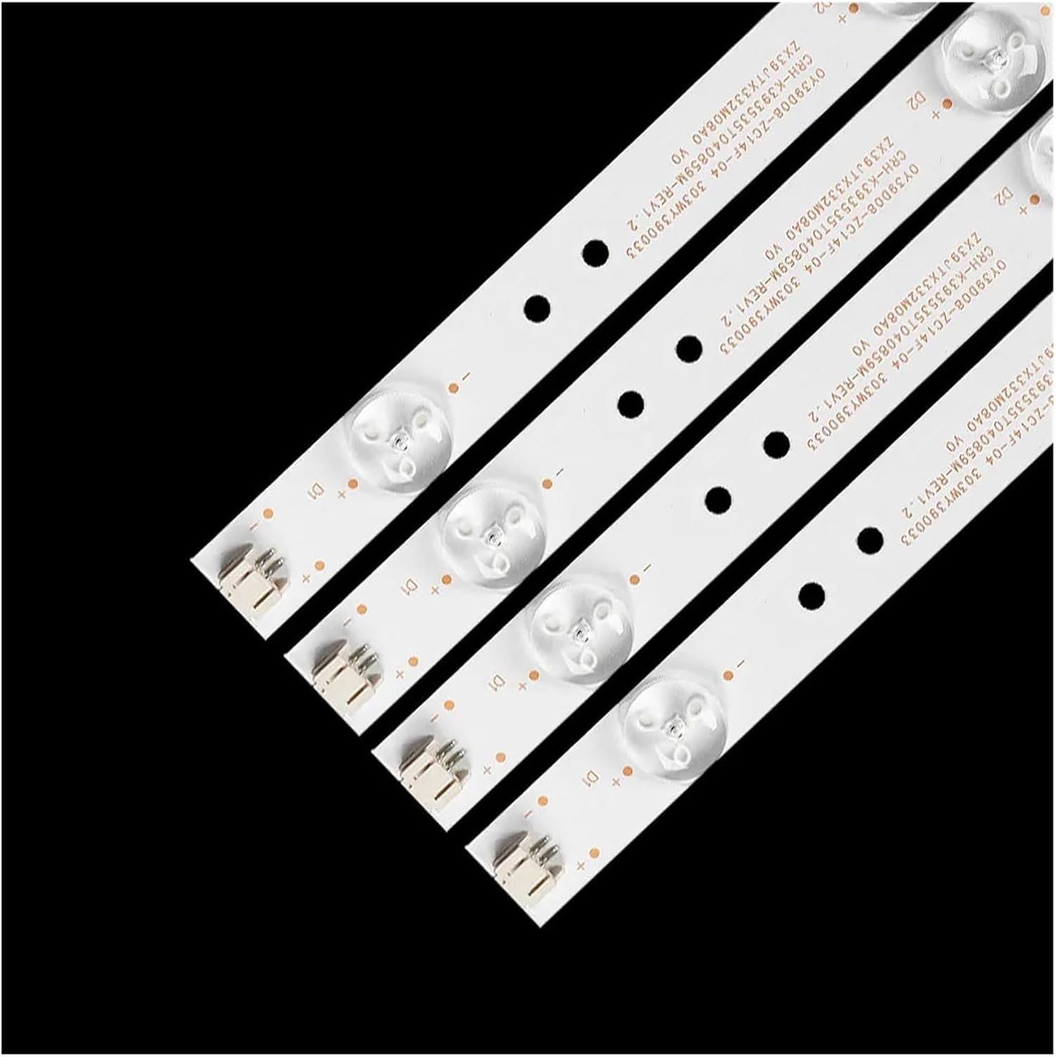 4Pcs 755Mm TV Backlight Led Strip for Ro/W.A 39Inch ZX39JTX332M08A0 39S570 39S570 J39F1 LVF390AUDN E2 LS390TU5P03