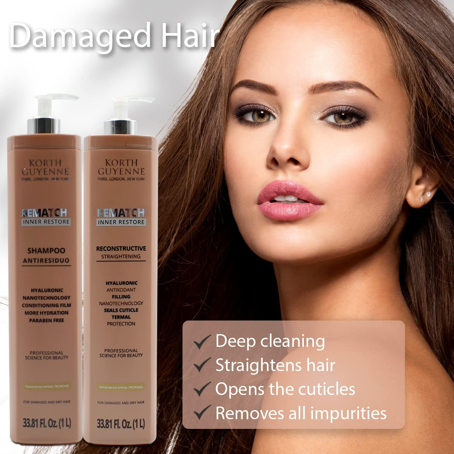 Korth Guyenne Hair Straightening Treatments Set image number 3