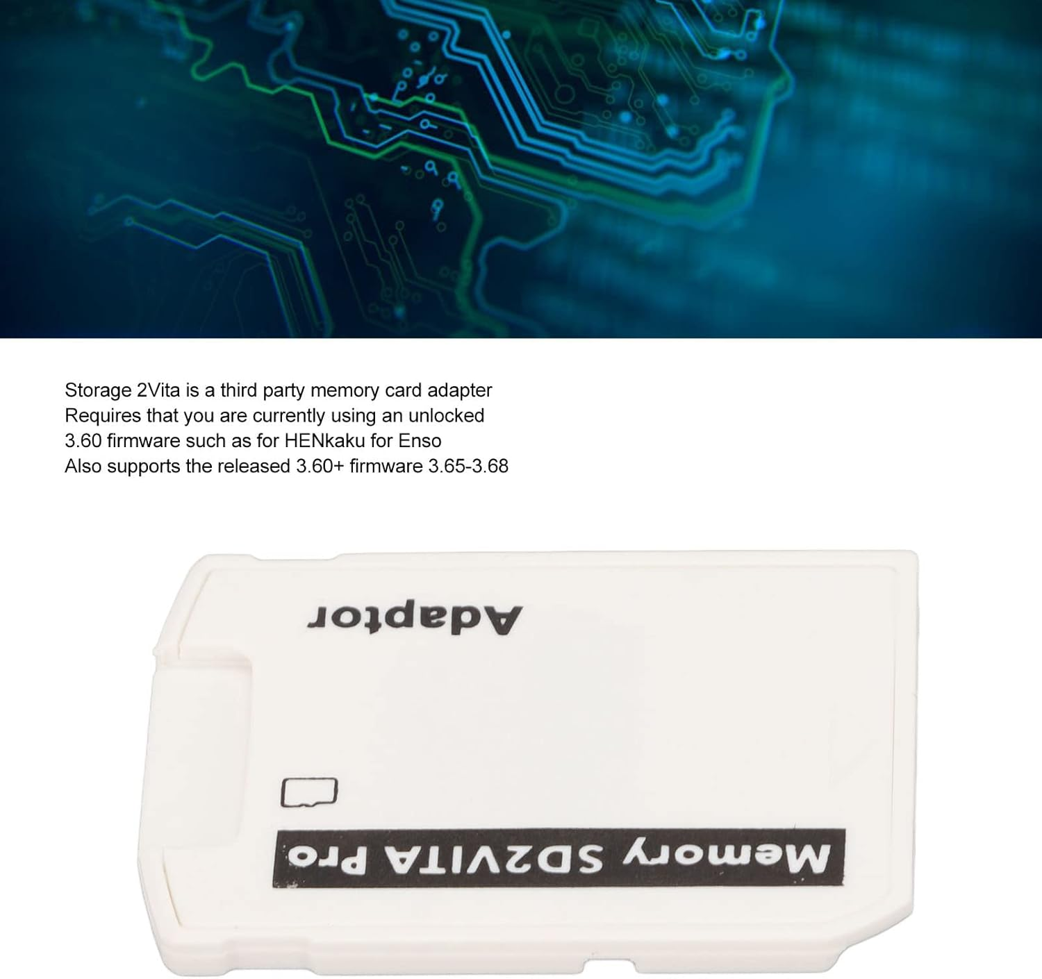 High Speed Memory Card Adapter for PS VITA, Replace Expensive Memory Cards, 256GB Micro Storage Card,Compatible with PS VITA 1000 2000 and PS TV image number 6