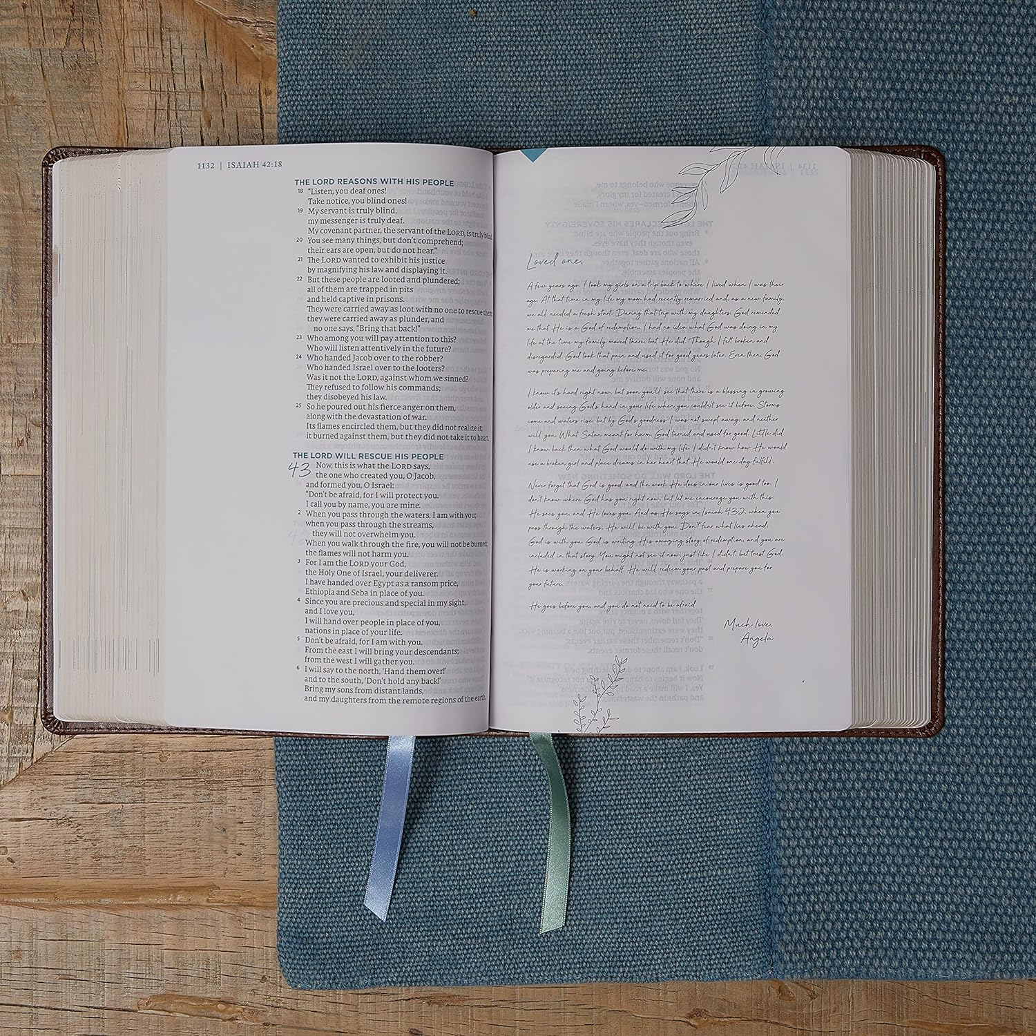 NET Young Women Love God Greatly Comfort Print [Brown]: a Soap Method Study Bible image number 1