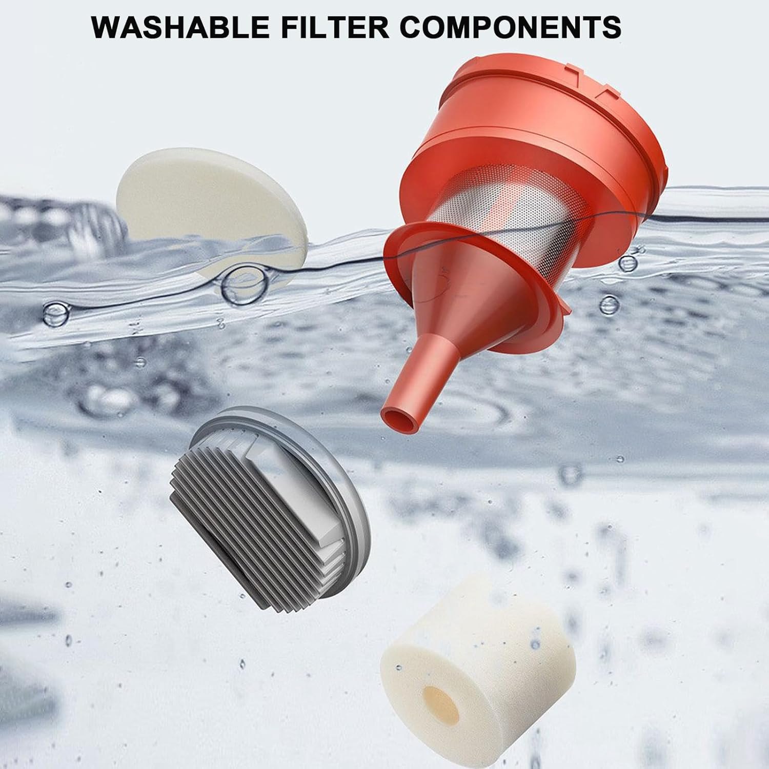 Xiaomi MIJIA Vacuum Cleaner 2, 3-In-1 Stick Vacuum with 16Kpa Powerful Suction, Lightweight Handheld Corded Vacuum Cleaner for Carpet Hard Floor Car Pet Hair Sofa (AU Adapter) image number 5