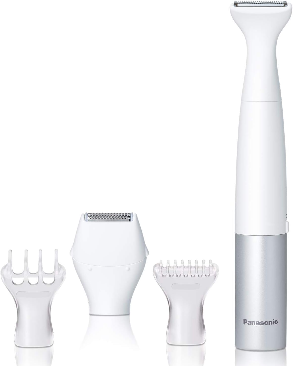 Panasonic Bikini Trimmer & Shaver: Gentle & Fast Hair Removal - Waterproof Body & Head, Compact & Portable Design, Battery-Powered for Convenient Use (ES-WV62-H341) image number 2