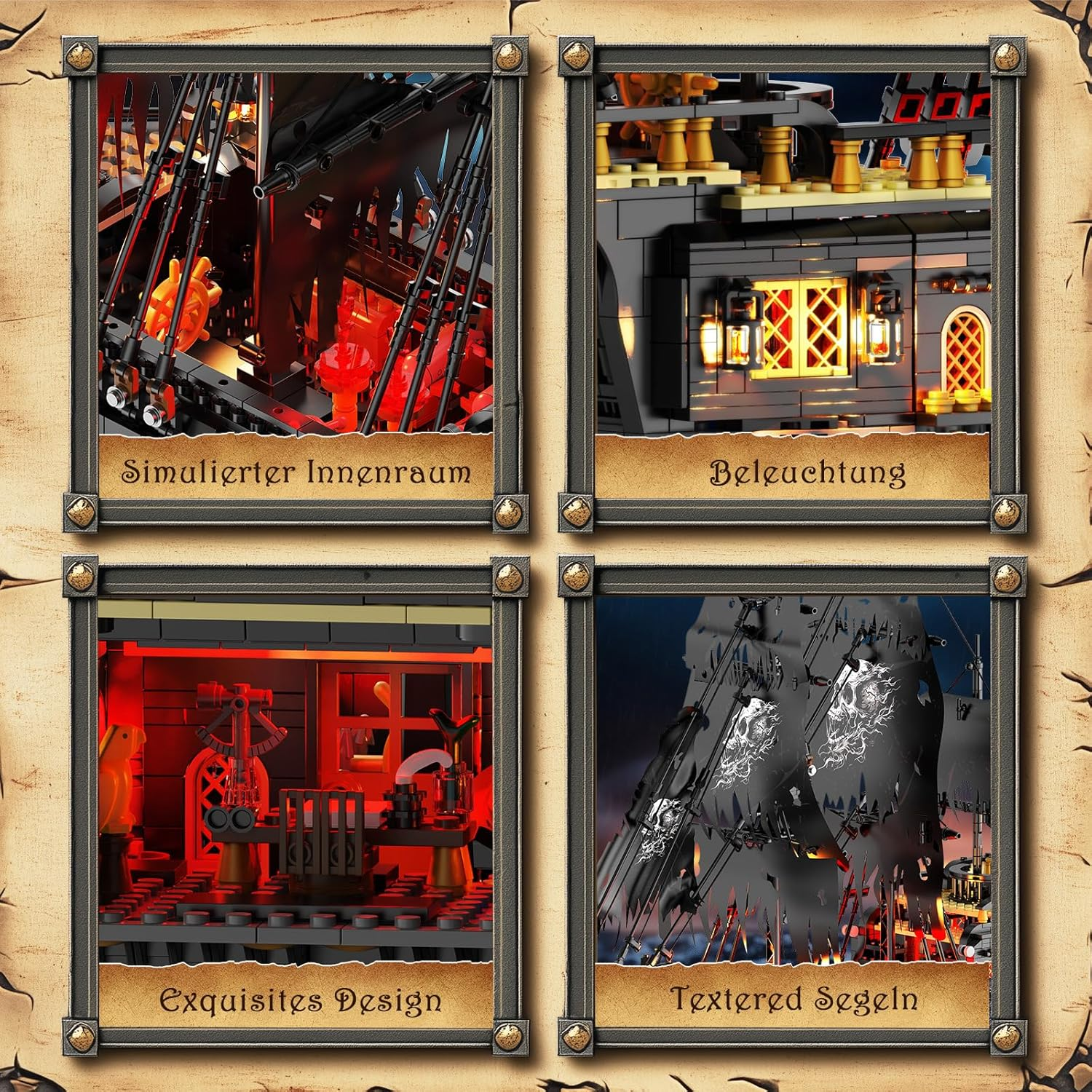 Jmbricklayer Pirate Ship Kit 40002-1 image number 3