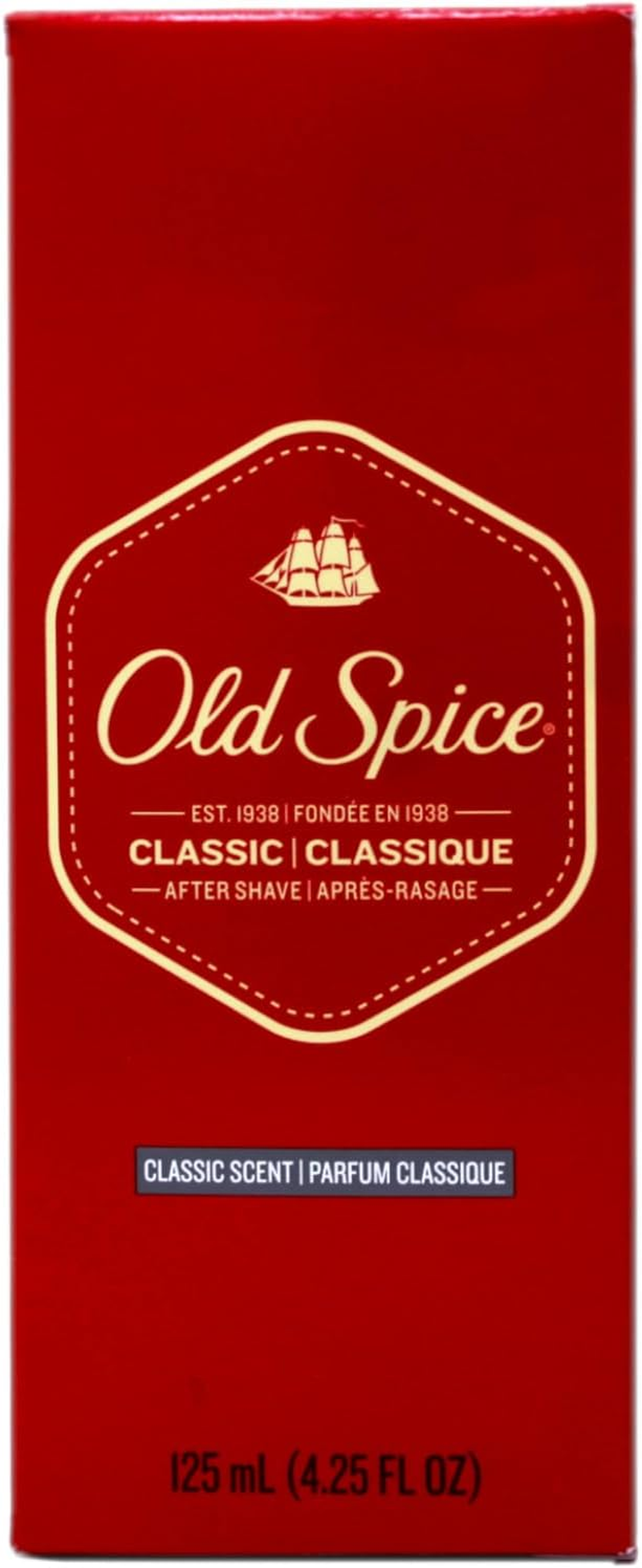 Old Spice Classic after Shave 4.25 Ounce (125Ml) (2 Pack) image number 6