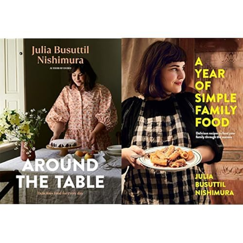 Julia Busuttil Nishimura'S 2 Cookbook Collection Set [Around the Table; a Year of Simple Food] image number 1