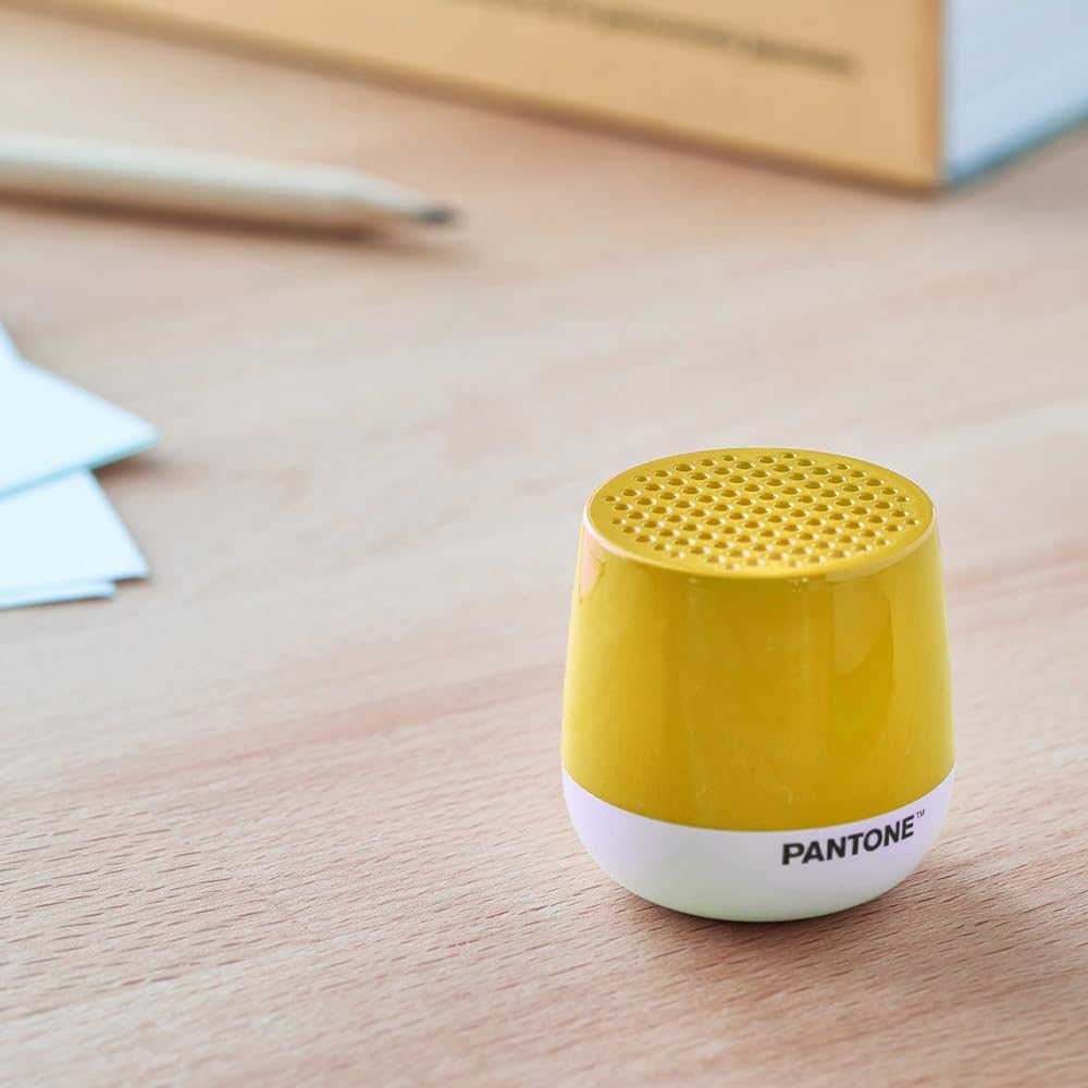 Lexon Mino+ Mini Bluetooth Speaker Pantone - Yellow
