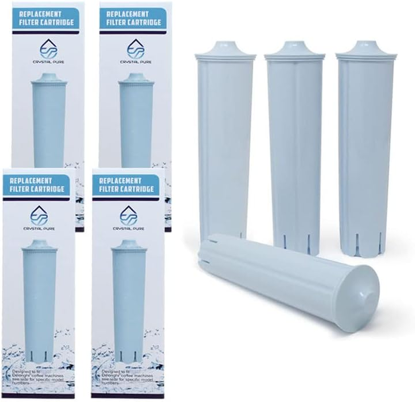 Crystal Pure 4-Pack Water Cartridge Filter Compatible with Jura Claris Blue Java ENA 71311 201303 67007 71312 71445 67879 Jura Espresso Clearyl Impressa F8, F7 Coffee Machine image number 5
