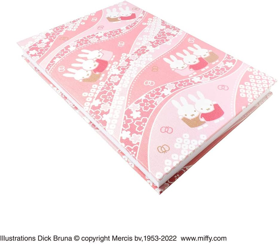 Miffy ST-TMF0043 Goshuin Book Running Water Pique Cherry Blossom