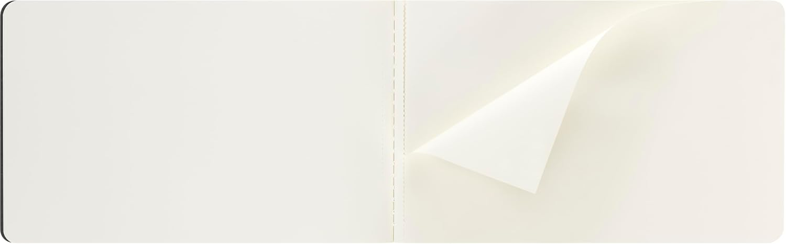 Moleskine Art Cahier Sketchbook Plain, Large, Black