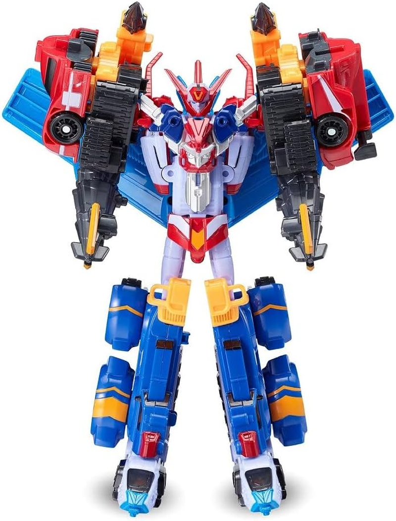 [Tobot V] Mini Masterv/Newest Popular Toy / 6 Mini Vehicles Can Be Separated and Combined into Master V Robot